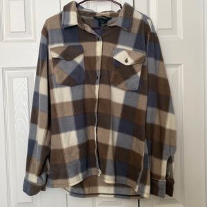 Women’s Button down fleece sweater